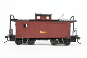 HO Brass Railworks B&M - Boston & Maine #104600 Wood Buggies Three Window Version w/Original Monitor Factory Painted