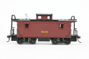 HO Brass Railworks B&M - Boston & Maine #104600 Wood Buggies Three Window Version w/Original Monitor Factory Painted