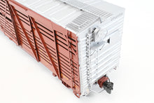 Load image into Gallery viewer, Gauge 1 - 1:32nd Scale Brass Row &amp; Company UP - Union Pacific S-40-12 Stock Car, Circa 1950 Factory Painted Boxcar Red No. 46931
