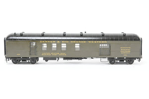 O Brass PSC - Precision Scale Co. D&RGW – Denver & Rio Grande Western Harriman Common Standard 60-BP-30-1 RPO Custom Painted