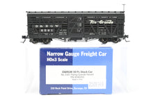 Load image into Gallery viewer, HOn3 Blackstone Models D&amp;RGW - Denver &amp; Rio Grande Western 30' Stock Car Flying Grande No. 5561
