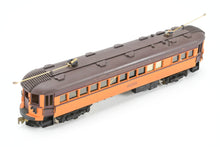 Load image into Gallery viewer, HO Brass CON Suydam CNS&amp;M - North Shore Line 737 "Skokie" Steel Interurban Coach Custom Painted No. 740
