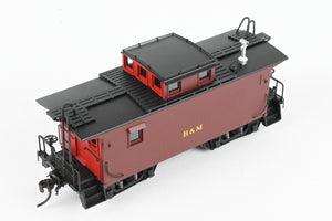 HO Brass Railworks B&M - Boston & Maine #104600 Wood Buggies Three Window Version w/Original Monitor Factory Painted