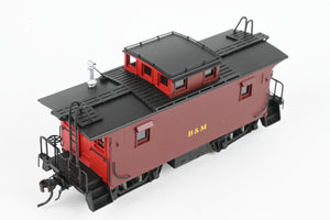 HO Brass Railworks B&M - Boston & Maine #104600 Wood Buggies Three Window Version w/Original Monitor Factory Painted