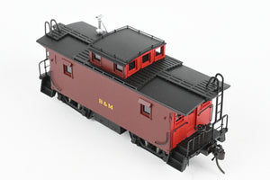 HO Brass Railworks B&M - Boston & Maine #104600 Wood Buggies Three Window Version w/Original Monitor Factory Painted