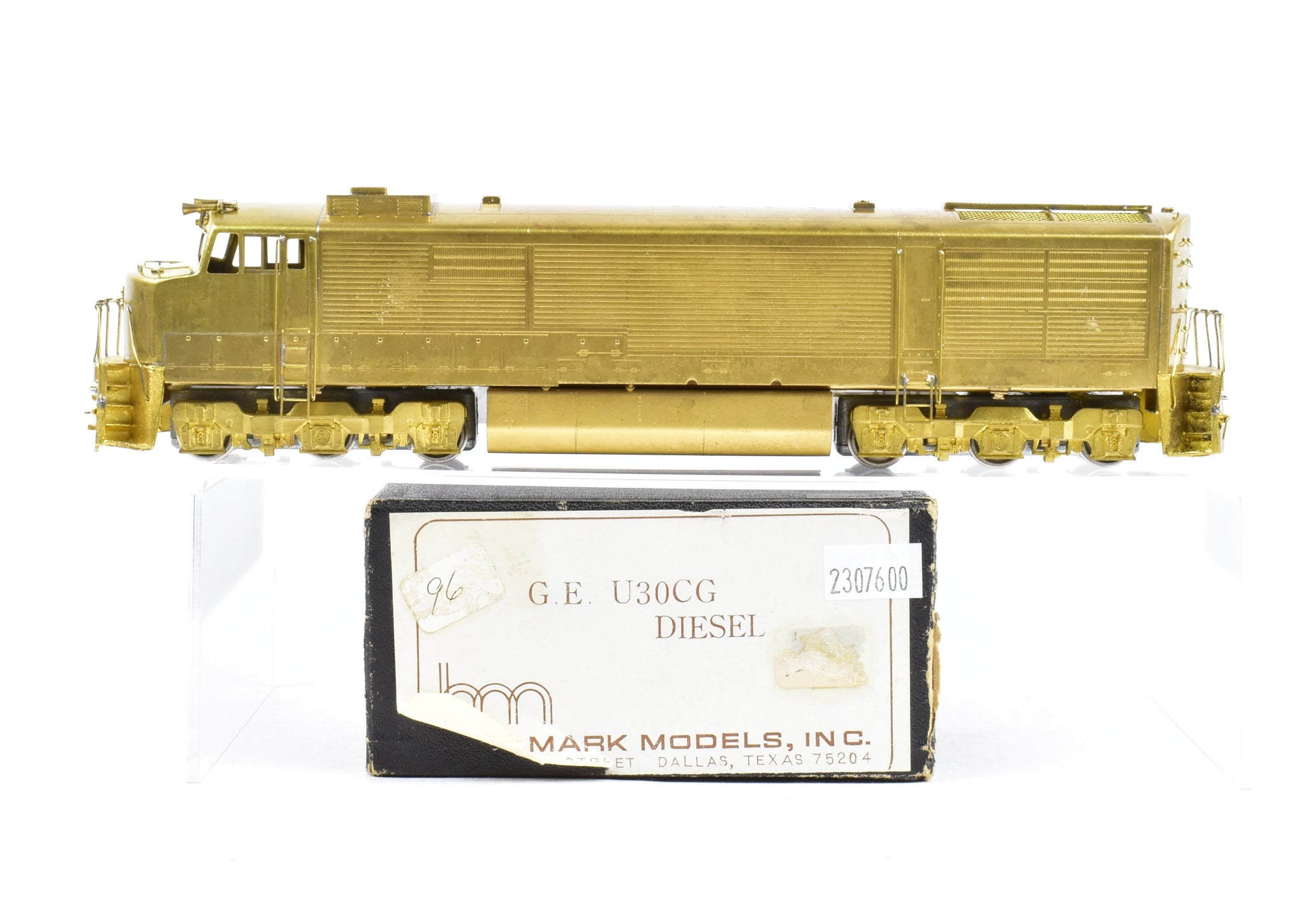 HO Scale GE U30CG Locomotive Shell