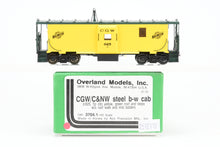 Load image into Gallery viewer, HO Brass OMI - Overland Models, Inc. CGW - Chicago Great Western/C&amp;NW - Chicago &amp; North Western Steel Bay Window Caboose FP Zito Yellow

