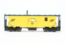 Load image into Gallery viewer, HO Brass OMI - Overland Models, Inc. CGW - Chicago Great Western/C&amp;NW - Chicago &amp; North Western Steel Bay Window Caboose FP Zito Yellow
