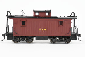 HO Brass Railworks B&M - Boston & Maine #104600 Wood Buggies Three Window Version w/Original Monitor Factory Painted