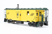 Load image into Gallery viewer, HO Brass OMI - Overland Models, Inc. CGW - Chicago Great Western/C&amp;NW - Chicago &amp; North Western Steel Bay Window Caboose FP Zito Yellow
