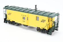 Load image into Gallery viewer, HO Brass OMI - Overland Models, Inc. CGW - Chicago Great Western/C&amp;NW - Chicago &amp; North Western Steel Bay Window Caboose FP Zito Yellow
