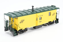 Load image into Gallery viewer, HO Brass OMI - Overland Models, Inc. CGW - Chicago Great Western/C&amp;NW - Chicago &amp; North Western Steel Bay Window Caboose FP Zito Yellow

