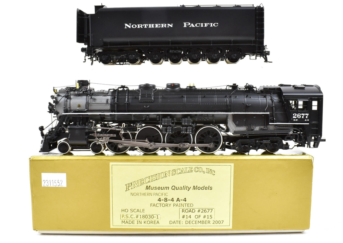 HO Brass PSC - Precision Scale Co. NP - Northern Pacific A-4 4-8-4 Nor ...