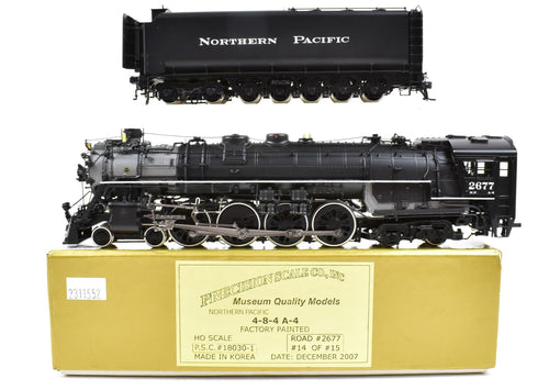 HO Brass PSC - Precision Scale Co. NP - Northern Pacific A-4 4-8-4 Northern FP No. 2677