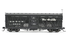 Load image into Gallery viewer, HOn3 Blackstone Models D&amp;RGW - Denver &amp; Rio Grande Western 30' Stock Car Flying Grande No. 5508
