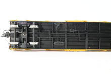 Load image into Gallery viewer, Gauge 1 - 1:32nd Scale Brass Row &amp; Company UP - Union Pacific S-40-12 Stock Car, Circa 1950 Factory Painted Yellow No. 47458
