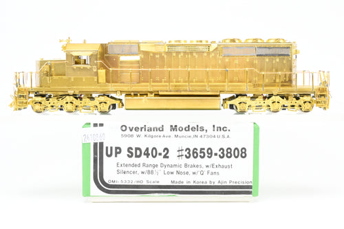 HO Brass OMI - Overland Models Inc. UP - Union Pacific EMD SD40-2 #3659 - 3808