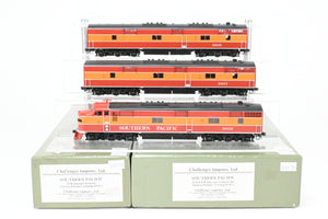 HO Brass CIL - Challenger Imports CON SP - Southern Pacific EMD E7A/E7B E7B Set FP #6002/5907/5909