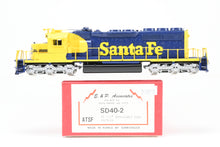 Load image into Gallery viewer, HO Brass E&amp;P Associates ATSF - Atchison Topeka And Santa Fe EMD SD-40-2 w/81'' Nose FP Lettered No Number Early Version
