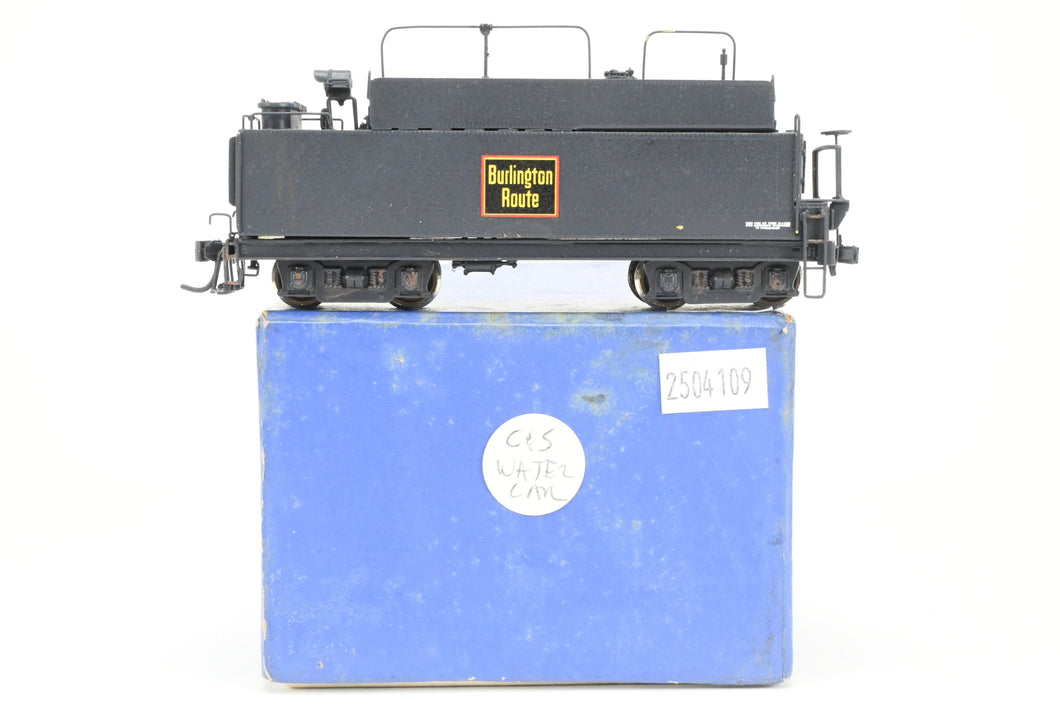 HO Brass NPP - Nickel Plate Products CB&Q - Burlington Route C&S - Colorado & Southern Aux Tender