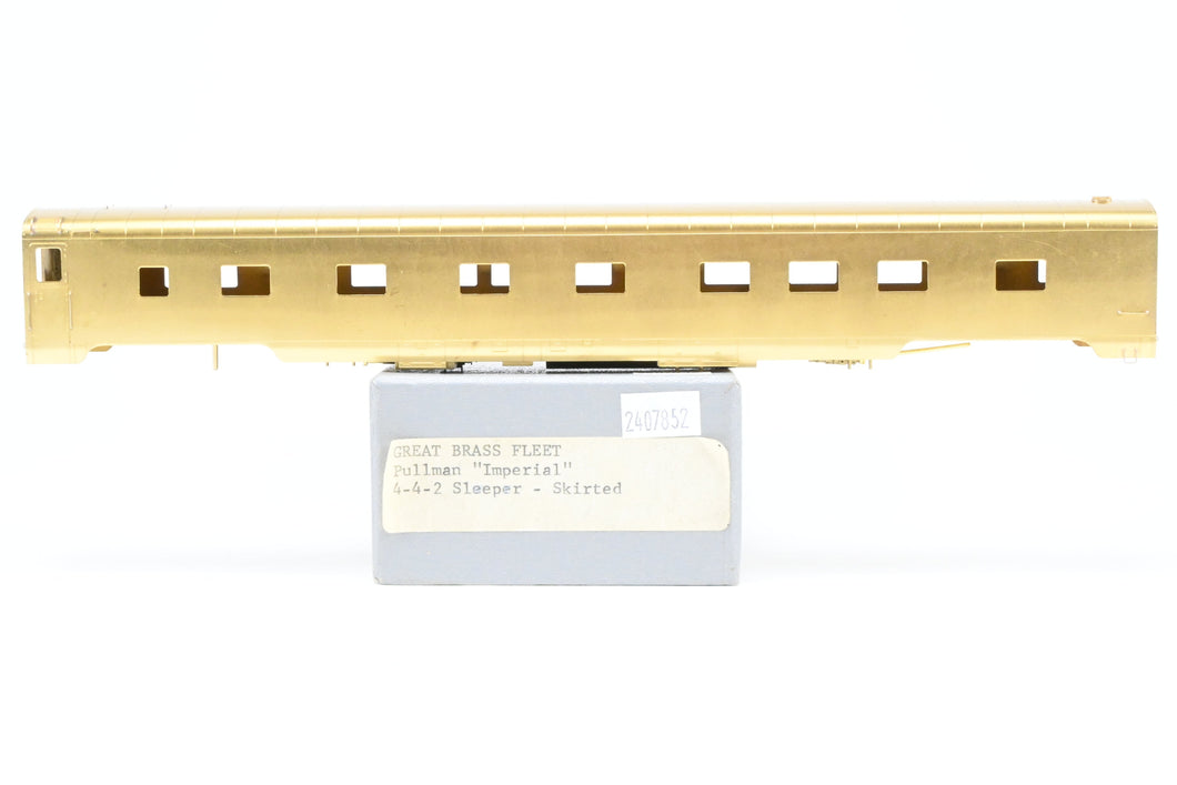 HO Brass Great Brass Fleet NYC - New York Central Pullman 4-4-2 Imperial Series Sleeper - Skirted NO TRUCKS