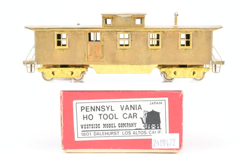HO Brass Westside Model Co. PRR - Pennsylvania Railroad Tool Car