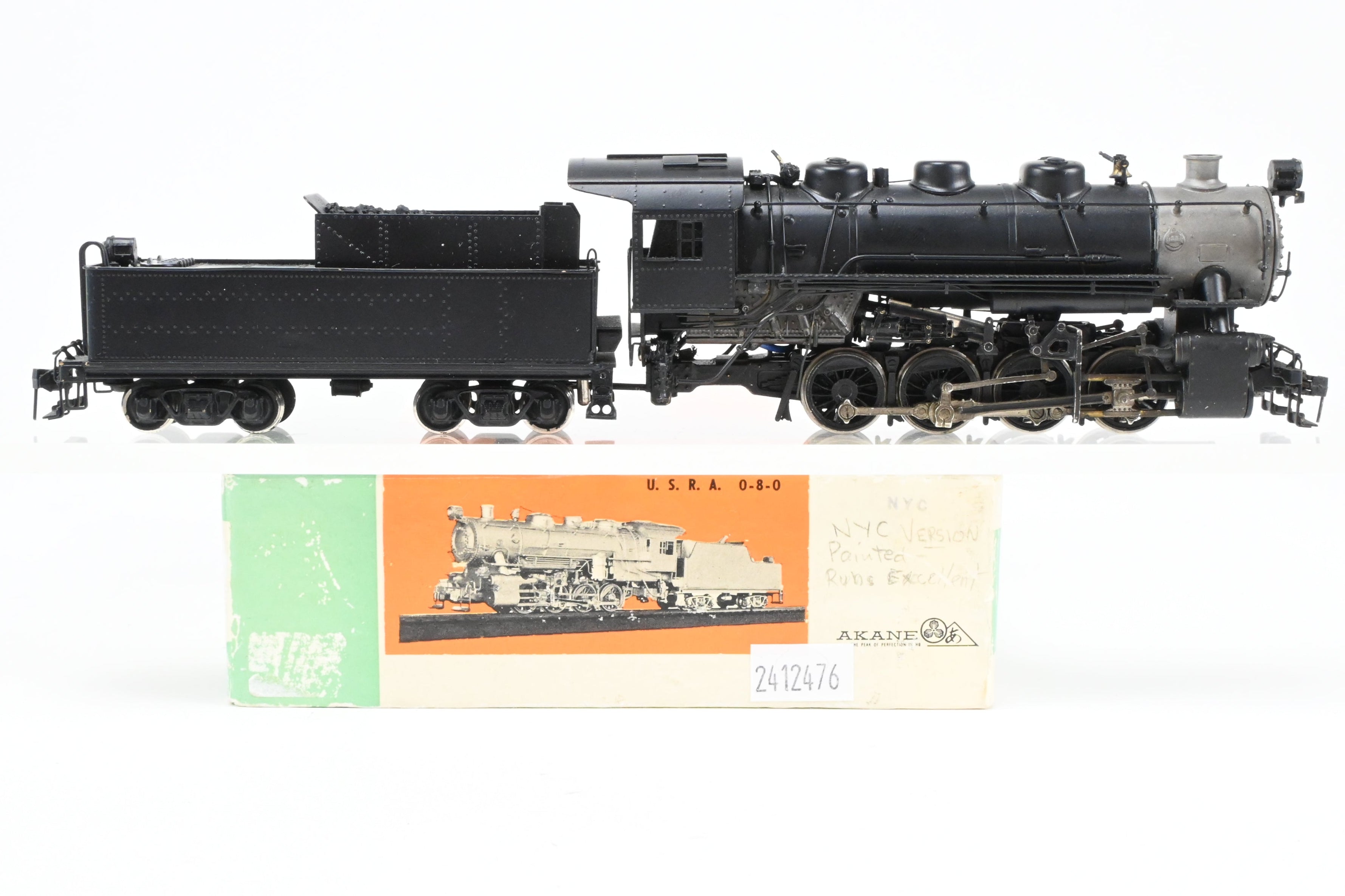 HO Brass Akane USRA - United States Railway Administration 0-8-0