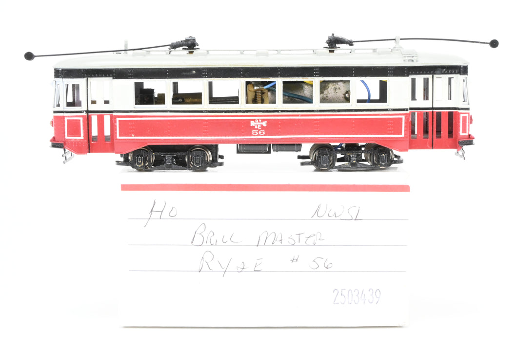 HO Brass NWSL - Northwest Short Line Various Roads 1930 Brill Master Unit CP Private Road