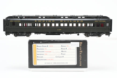 HO Brass PSC - Precision Scale Co. GN – Great Northern HW Chair Car No. 646 FP Replacement Box