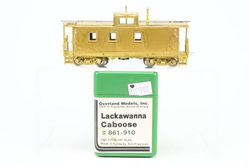 HO Brass OMI - Overland Models, Inc. DL&W - Delaware Lackawanna & Western #861-910 Caboose