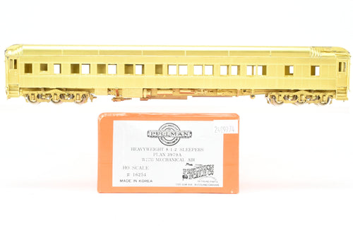 HO Brass PSC - Precision Scale Co Various Roads Pullman 80' Sleeper 8-1-2 Plan 3979A w/Mechanical AC