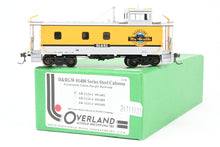 Load image into Gallery viewer, HO Brass CON OMI - Overland Models, Inc. D&amp;RGW - Denver &amp; Rio Grande Western 01400 Series Steel Caboose FP Aspen Yellow/Silver #01481
