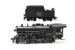 HO Brass Sunset Models B&M - Boston & Maine K-8b 2-8-0 With Worthington BL FWH Custom Painted