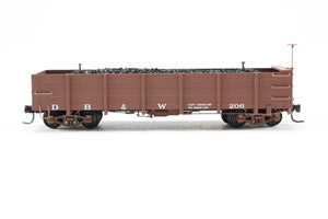 HOn3 Micro-Trains DB&W – Denver Boulder & Western 30’ Gondola MISSING ONE STEP