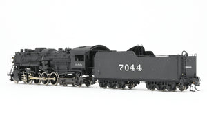 HO Brass PFM - SKI IC - Illinois Central 7000 Class 2-8-4 Berkshire Factory Painted No. 7044