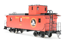 Load image into Gallery viewer, HO Brass CON NBL - North Bank Line GN - Great Northern 33' Truss Rod Caboose FP No. X84

