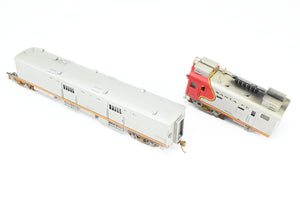 HO Brass Hallmark Models ATSF - Santa Fe M190 Self Propelled Gas-Electric Custom Painted w/ Can Motor