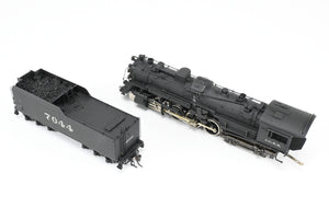 HO Brass PFM - SKI IC - Illinois Central 7000 Class 2-8-4 Berkshire Factory Painted No. 7044