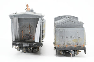 HOn3 Durango Press D&RGW - Denver & Rio Grande Western Rotary OM Custom Built