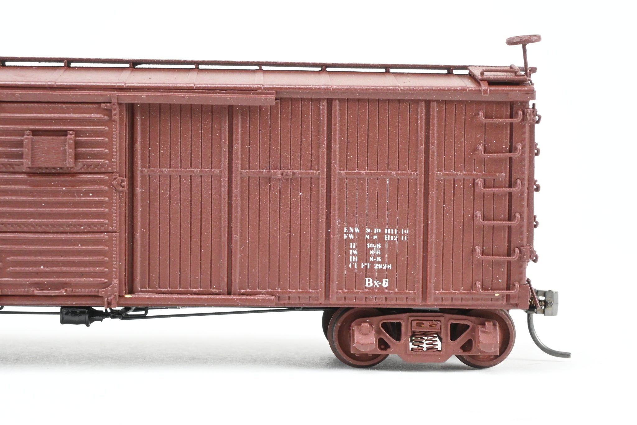Atsf Boxcar HO Brass Pecos River Brass ATSF - Santa Fe Bx-6 Boxcar CP #120116 ...