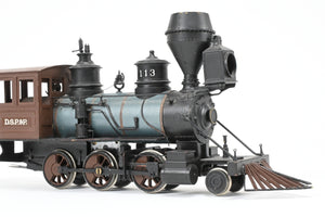 On3 Brass Balboa DSP&P - Denver South Park & Pacific 2-6-0 "Cook" CP w/Can Motor Drive Update Plus Added Details CP #113