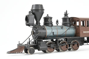 On3 Brass Balboa DSP&P - Denver South Park & Pacific 2-6-0 "Cook" CP w/Can Motor Drive Update Plus Added Details CP #113