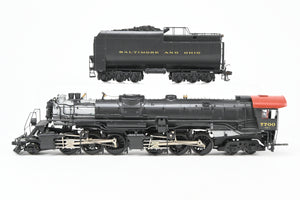 HO Brass Sunset Models B&O - Baltimore & Ohio KB-1 2-6-6-4 Custom Painted ReBoxx AS-IS