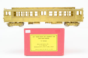 O Scale Brass MTS Imports Inc. IRT "Deck Roof" HI-V Subway Car 3650-3699 Series Unpowered