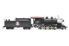 Load image into Gallery viewer, HO CON Brass Key Imports GN - Great Northern 2-8-0 Class F-8 #1147 FP Black w/ Stephenson Valve Gear

