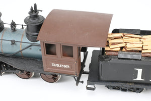 On3 Brass Balboa DSP&P - Denver South Park & Pacific 2-6-0 "Cook" CP w/Can Motor Drive Update Plus Added Details CP #113