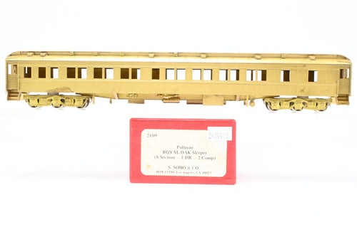 HO Brass Soho Various Roads Pullman 8 Section 1 Drawing Room 2 Compartment HW Sleeper 