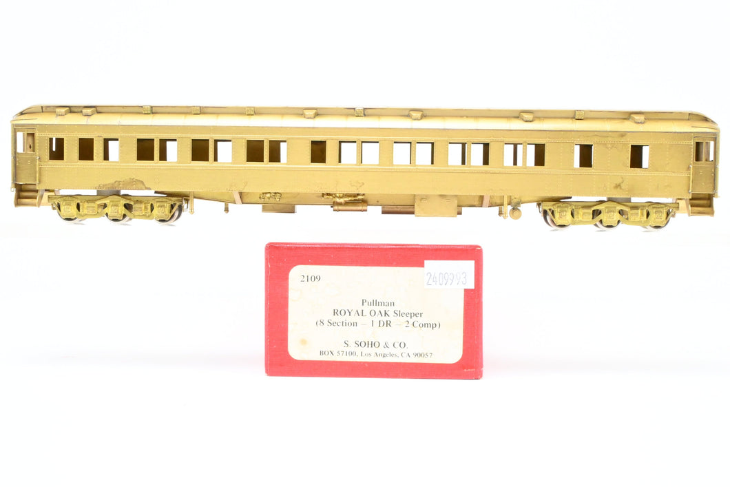 HO Brass Soho Various Roads Pullman 8 Section 1 Drawing Room 2 Compartment HW Sleeper 