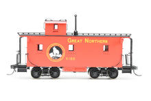 Load image into Gallery viewer, HO Brass CON NBL - North Bank Line GN - Great Northern 25' Truss Rod Caboose FP No. X180
