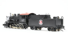 Load image into Gallery viewer, HO CON Brass Key Imports GN - Great Northern 2-8-0 Class F-8 #1147 FP Black w/ Stephenson Valve Gear
